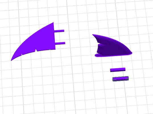 shark fins