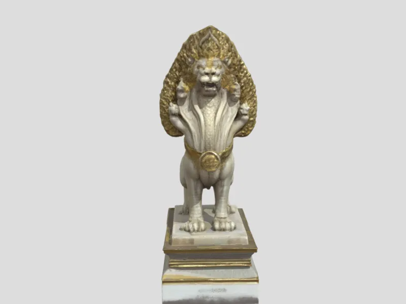 Seven Headed Naga Guardian Statue