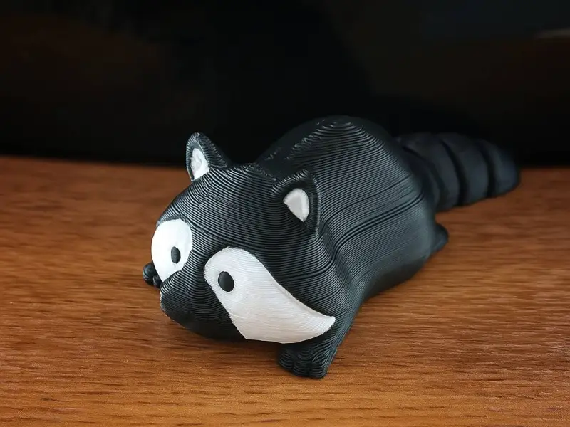 🦝Mapache articulado - venta libre💰