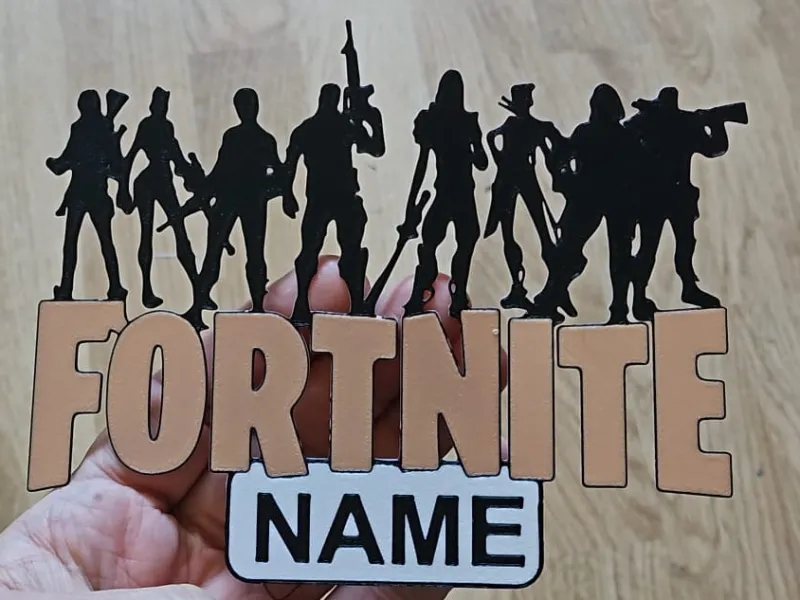 Fortnite 3 - tu nombre