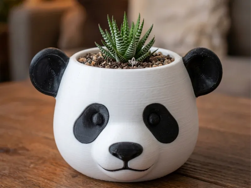Cute Panda Planter