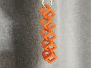 Chained cubes