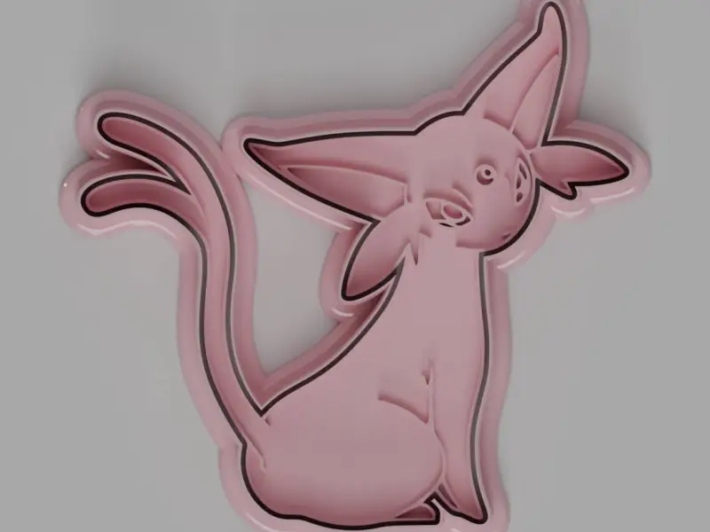 Espeon Cookie Cutter + Stamp