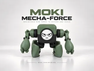 Moki Mecha-Force - Raw Power Moki