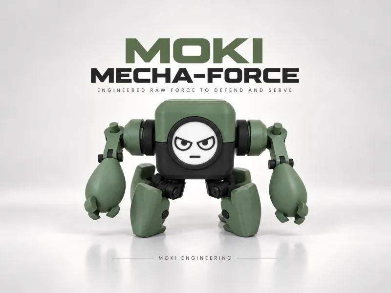 Moki Mecha-Force - Moki cu Putere Brută