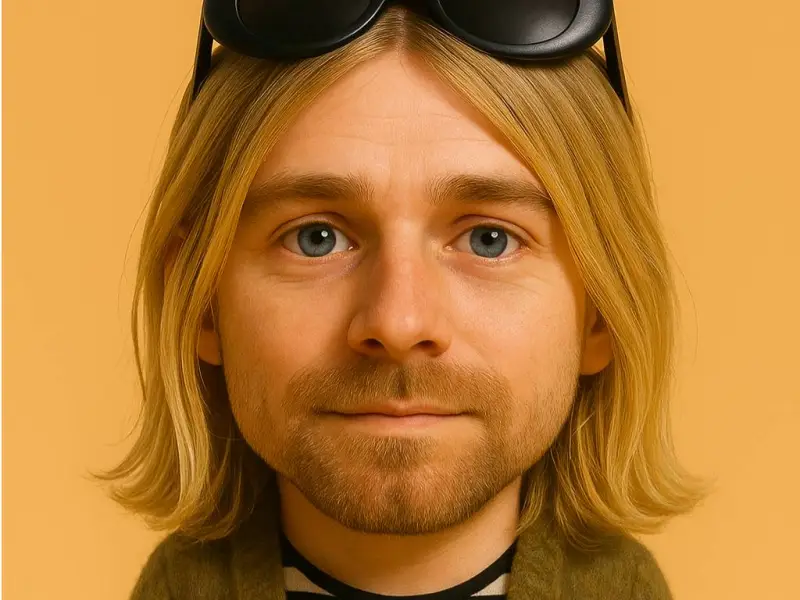 Kurt Cobain figurine