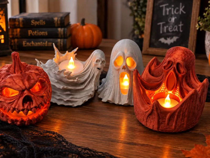 Cursed LED Tealight Set of 4
