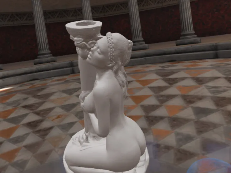 Pillar of Grace – Artistic Female Candle Holder