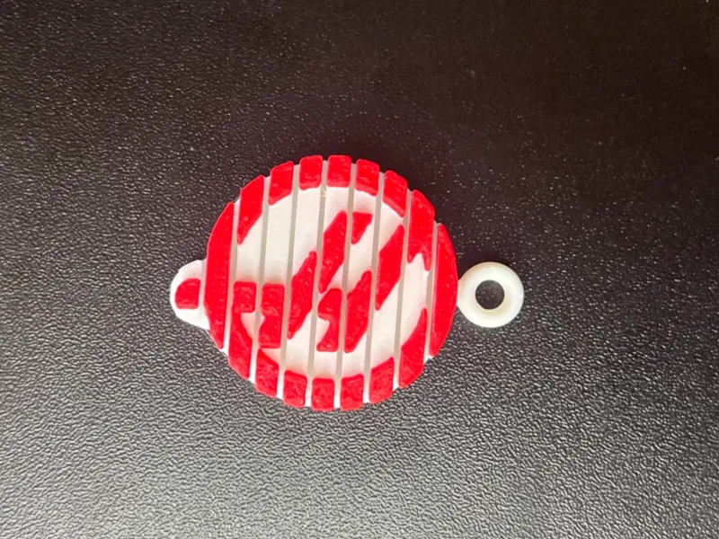 Haas F1 flexy keychain