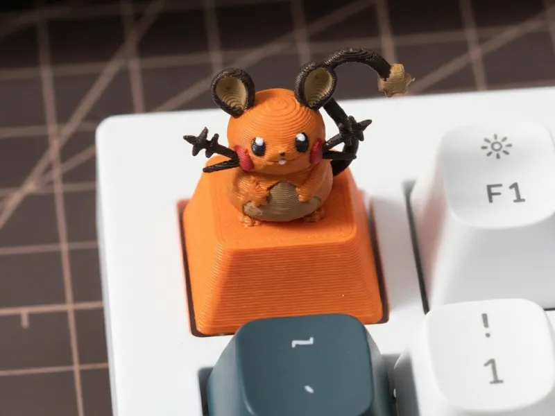 Dedenne – Pokémon Mechanical Keyboard Keycap