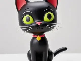 CUTE KITTEN FIGURINE