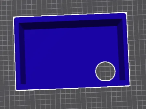 double din radio box