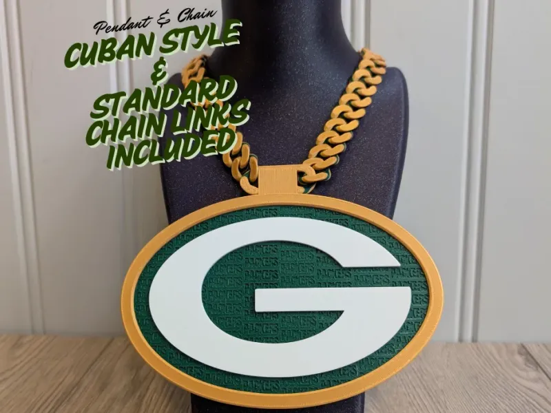 Packers Cuban Chain and Chain+Links