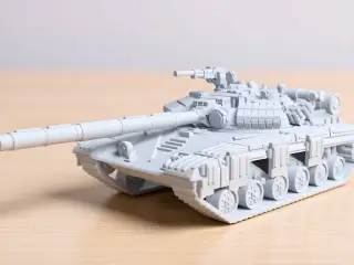 T-64 War Vehicle Miniature Replica FREE