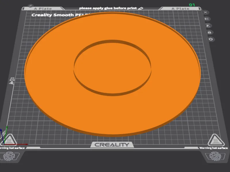 Model turntable