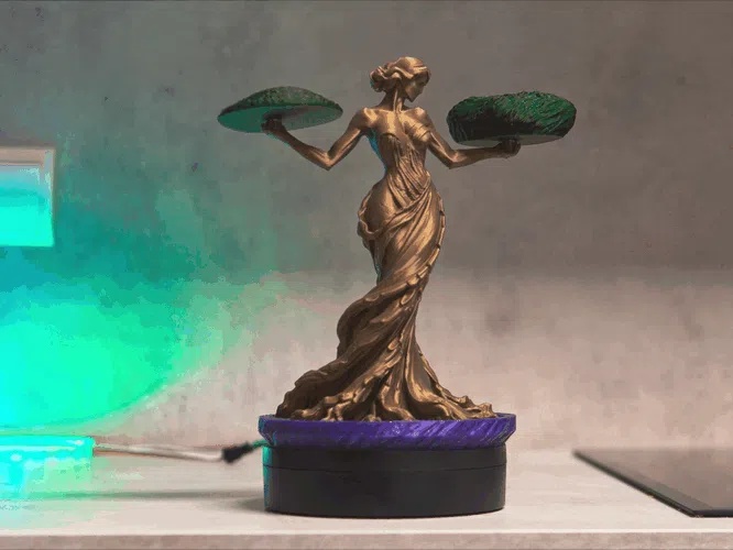 Gaia Bonsai Visitenkartenhalter