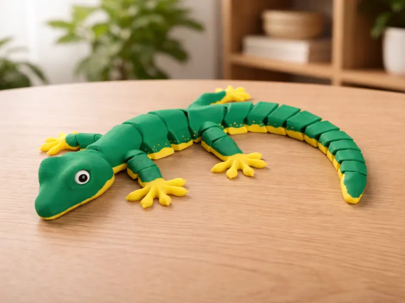 Flexi Gecko Articulated Lizard Toy