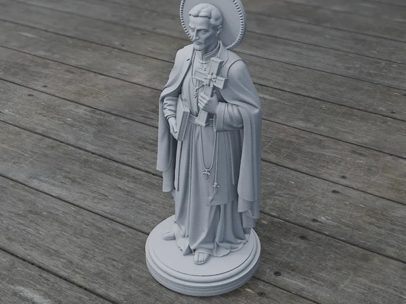 Saint Atilano Cruz Alvarado - Devotional Statue