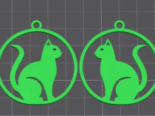 Earrings - 011 - Easy Print - Free