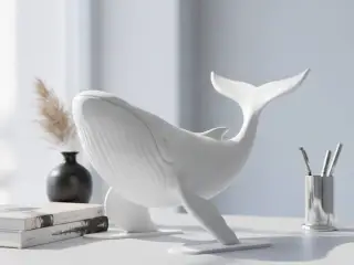 Whale Decoration