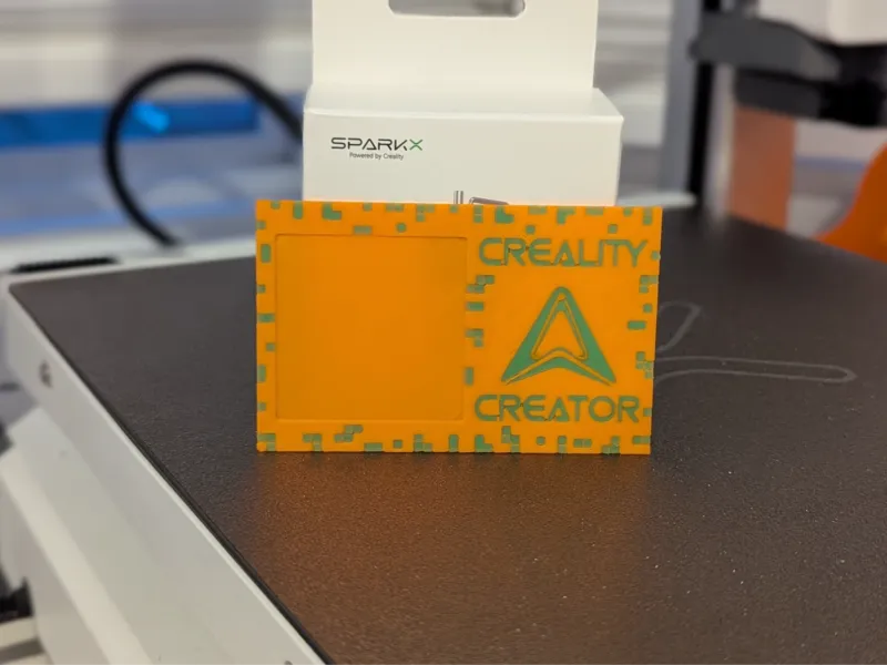 Creality Creator Card - v.1 - pixelated