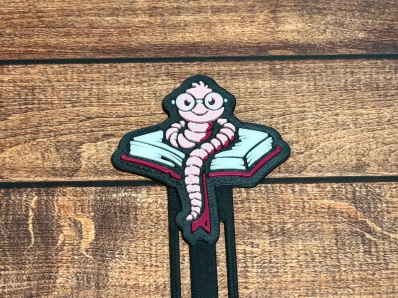Bookworm Bookmark
