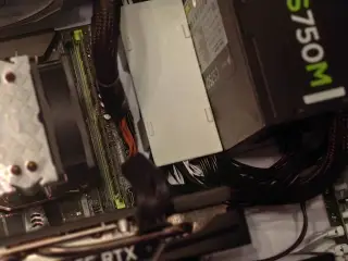 Cable channel for PC cable management V2