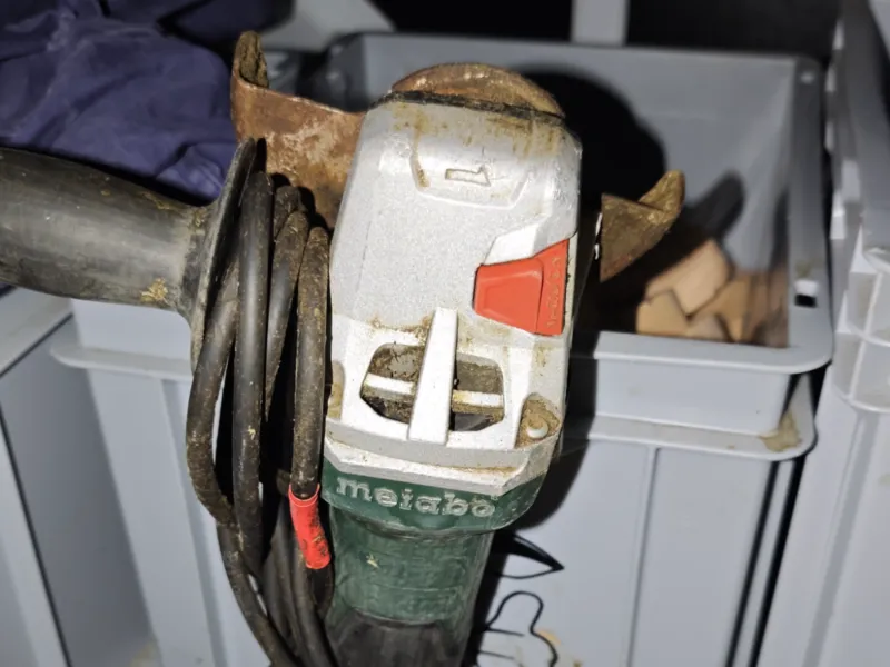 Supporto per smerigliatrice angolare per Eurobox