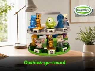S3D Ooshies-go-round stackable trays holder
