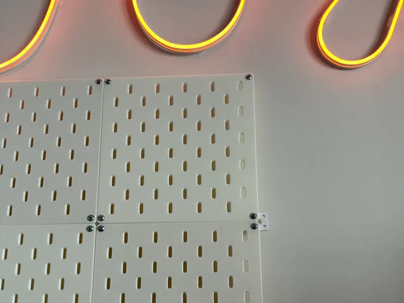 Skadis ( IKEA ) 220x220 + 280x280 with mounted