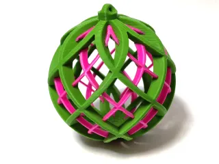 Double-Cross Christmas Ornaments