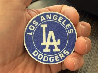 Dodgers backpack clip