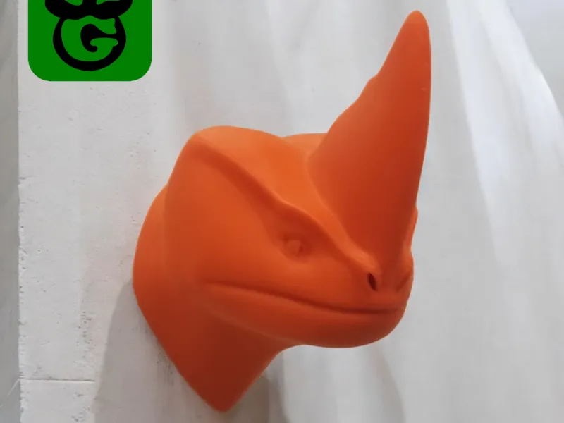 Gancho de Parede Red Bluster (O Monstro do Mar)