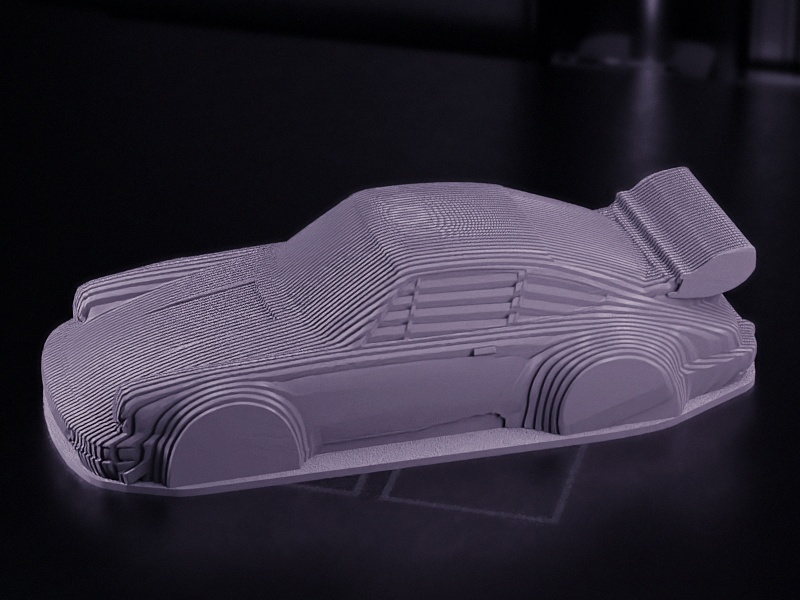 Porsche 911 - Sliced
