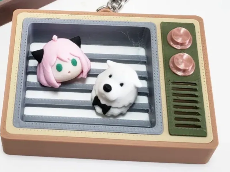 Anya toy keychain