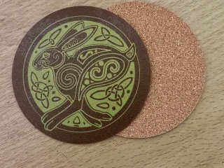 Irish Celtic Hare Coaster