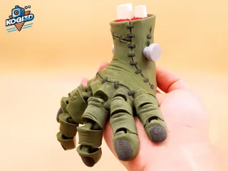 Fully Articulated Frankenstein Hand