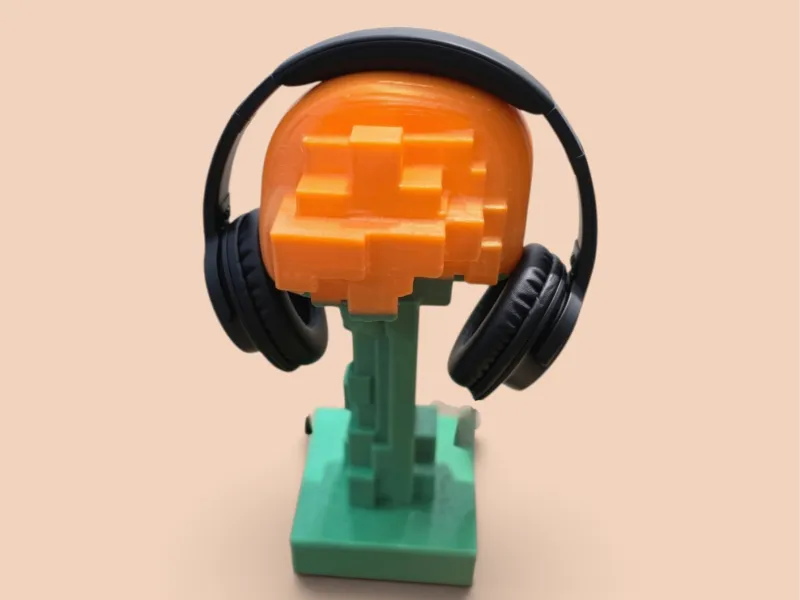 Headphone Stand | Blocky Tree Sculpture