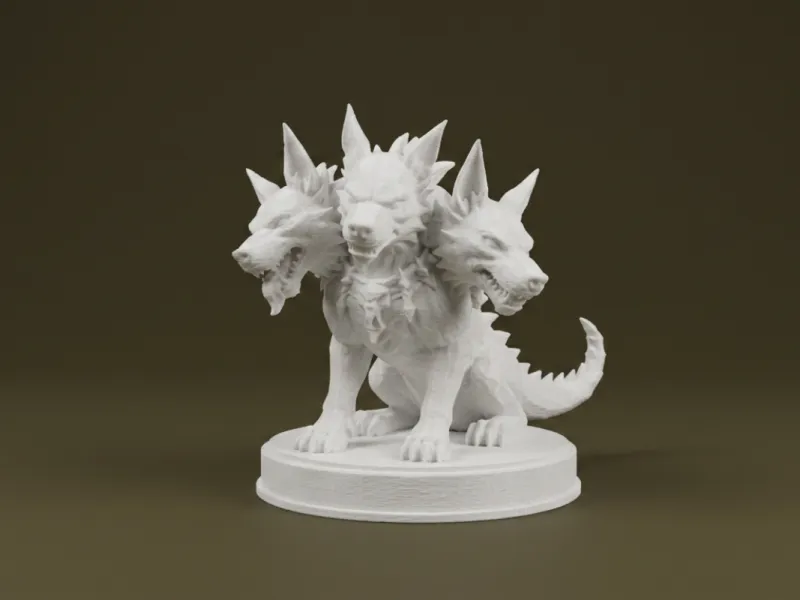Cerberus – Vom Spiel Hades inspirierte Figur