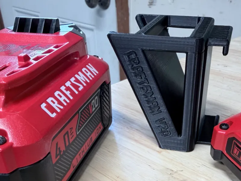 Suporte/Porta-Baterias VersaTrack Craftsman V20 v. 3.0