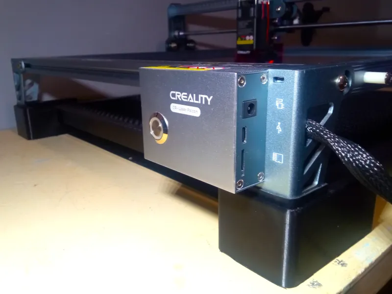 CR - Rialzo Laser Falcon e supporto per piano a nido d'ape