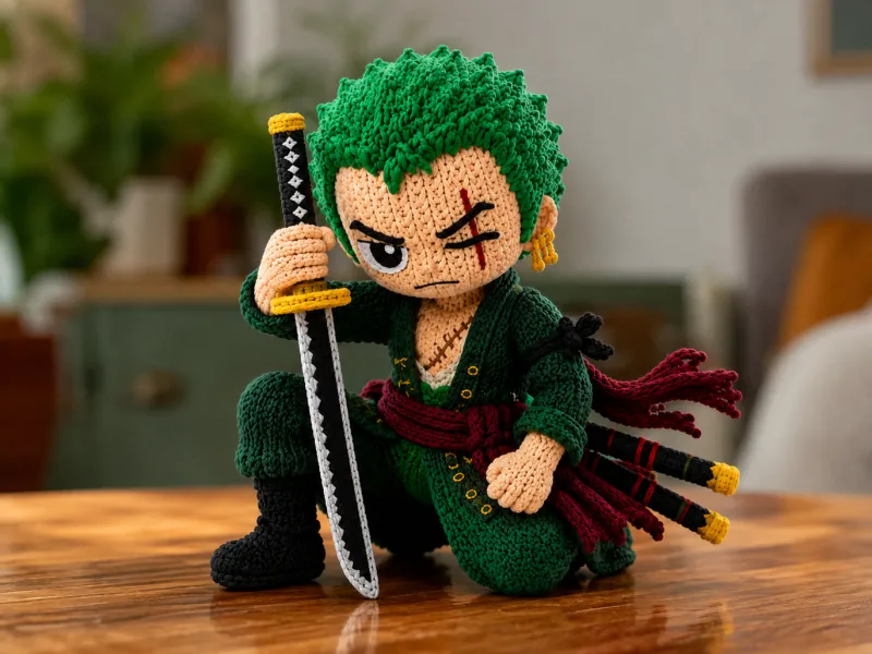 zoro anime model