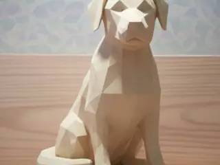 Dog - low poly