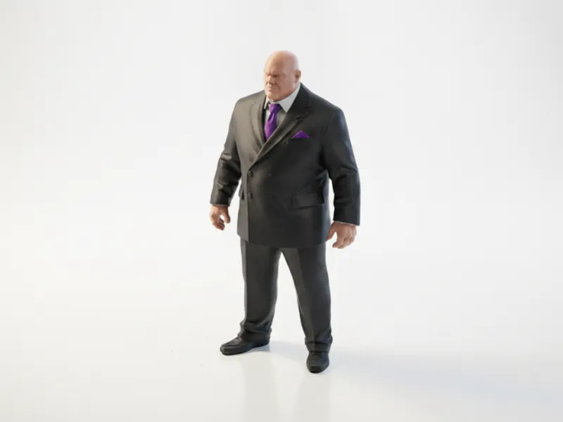 Wilson Fisk Figurine Marvel 3D Printable