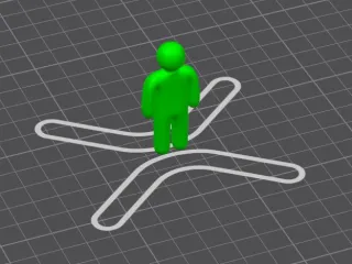 Standing Pose -- Mecha Chameleon