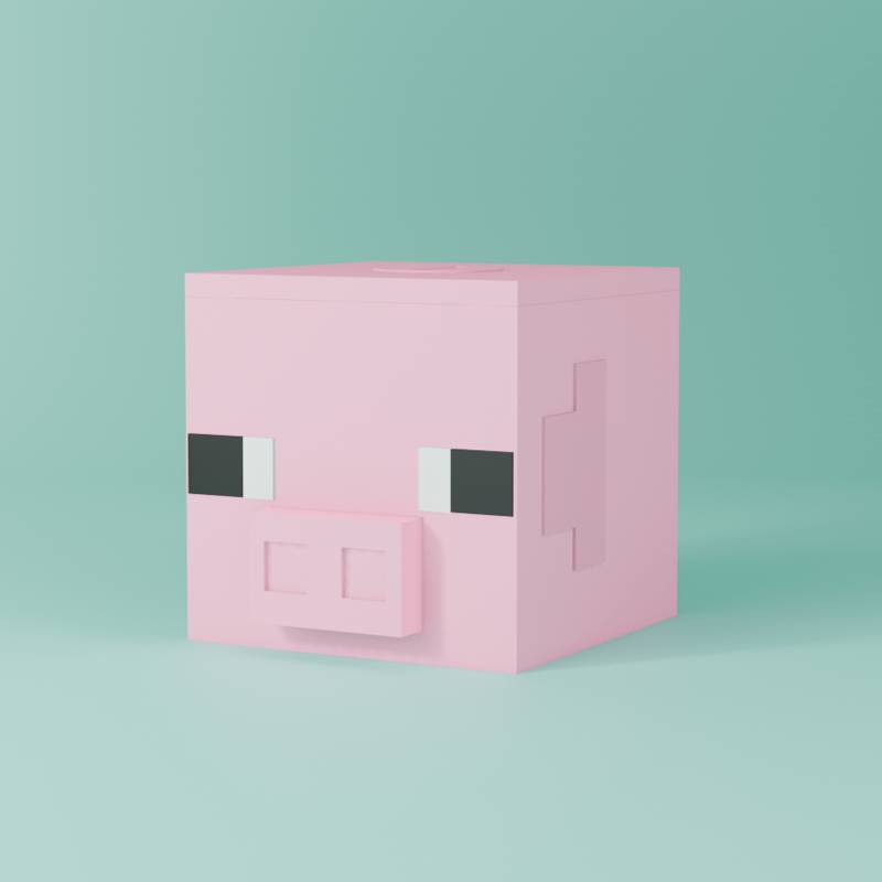 ALCANCIA CERDITO (MINECRAFT)