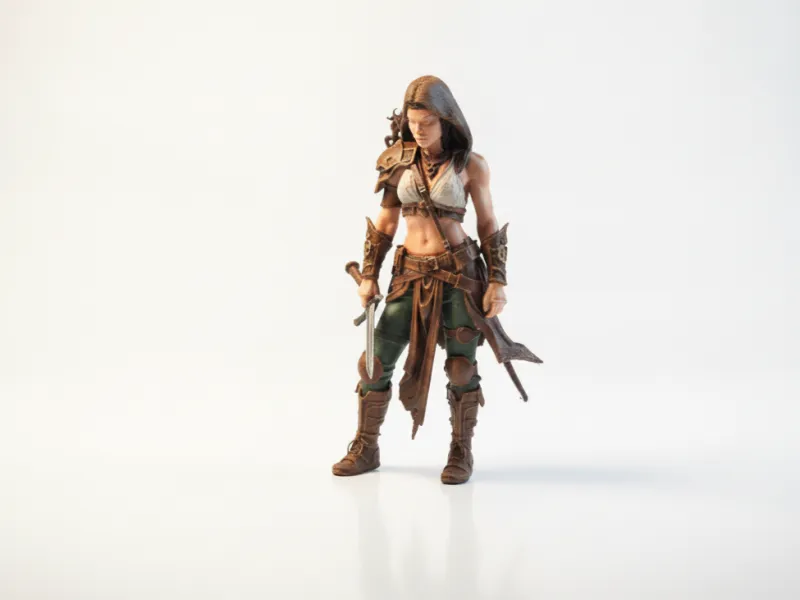 Bounty Huntress Figurine Miscellaneous 3D Printable