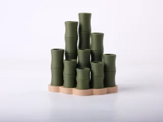 Bamboo Organizer - Modern Decorative Storage Solution