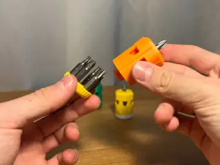 Mini Screwdriver with Bit Magazine