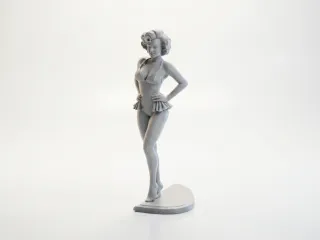 Marilyn Monroe Figurine Movies & TV Collectible 3D Printable